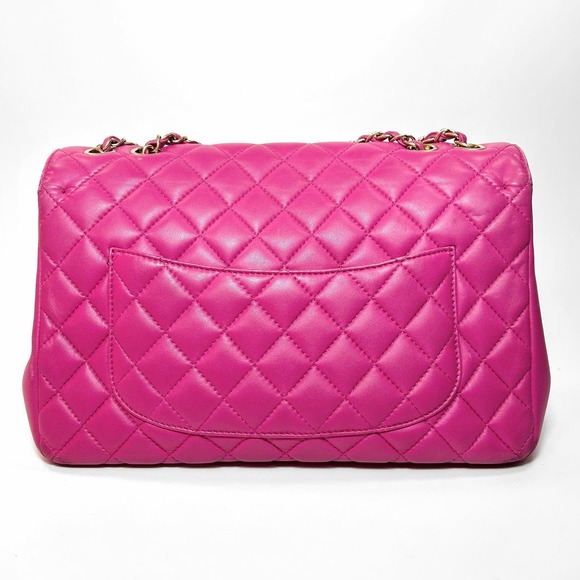 CHANEL Jumbo Mademoiselle Chic Flap Bag Pink - Picture 4 of 16
